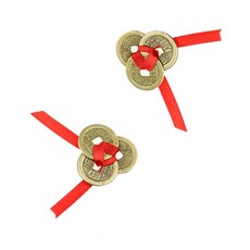 기념 주화 3 황동 24mm 고대 풍수 행운 골동품 부 돈 수집 선물 2 세트, [01] 옵션1