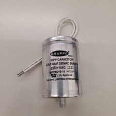 GRUPPE 圓形電容器 40uf 250V 45*75mm, 1個