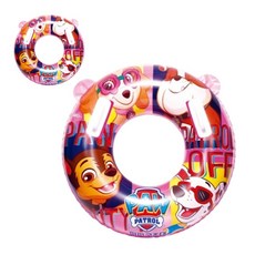 OW 어린이 튜브 해수욕장 초등학생 물놀이 핑크 수영장 11-13세 원형, 1개