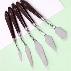 더샵이지 페인팅 나이프 5종 백드롭페인팅재료