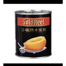 Gold Reef 金礦水蜜桃罐頭, 825g, 1個