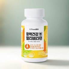 프롬바이오 멀티비타민 60캡슐 x 1개 활력건강 비타민11종 미네랄2종 본품 597292, 프롬바이오 멀티비타민 60캡슐 x 1개 활력건강 비타민