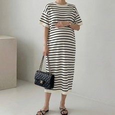 [당일출고] 수엠W 임부 여름 반팔 빅사이즈 B042 픽단원피스