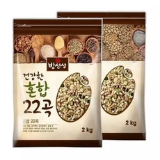 혼합잡곡 22곡 4kg (2kg 2봉), 1개, 2kg