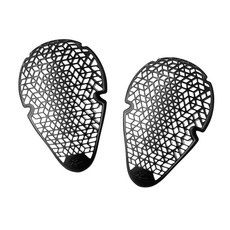 摩托車護具，菱格透氣設計，輕量舒適，人體工學造型, 黑, 1套