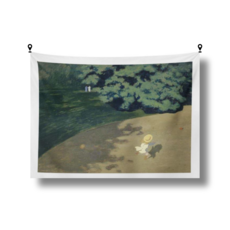 해룸 대형 패브릭 포스터 두꺼비집 가리개 페브릭 태피스트리 가림천 아트 행잉 초대형, 46.발롱통-Le Ballon