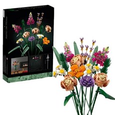 장미 꽃블럭 아이콘 장식 블록 플라워 꽃다발 인테리어, 1개