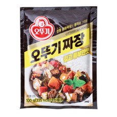 오뚜기 정통 중화 짜장 깊고 풍부한 맛 100g 4인분, 9개