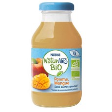 NESTLE 베이비 드링크 200ml 4팩 애플 앤 망고 Baby drink from 6 months Organic Apple & Mango NATURNES
