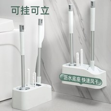 馬桶刷疏通套裝長柄衛生間清潔無死角軟毛家用壁掛下水道堵塞廁所, 如图