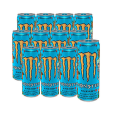 몬스터 에너지 드링크 망고로코 에너지드링크, 355ml, 12개