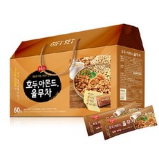 율무차 스틱 선물 세트(60개입) 견과류 곡물 티 박스 기념품 행사, 1개, 20g, 60개입