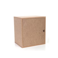 도어형 공간박스 1p 수납장 책꽃이 책장 MDF DIY, 1개