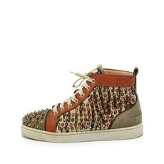 크리스찬 루부탱 중고 루이스 스파이크 하이탑 스니커즈