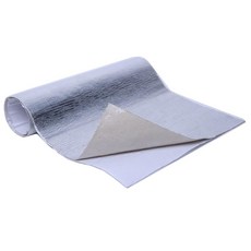 HANSWAY 알루미늄 열 차폐 장벽 접착 뒷면 매트 30.5cm x 91.4cm(12인치 147734, 12''X36'', 1개