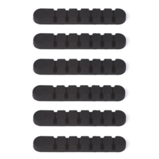 BRISK STYLE 6孔電線收納固定夾 電腦桌電線整理夾, 6個