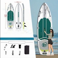 블루웨이 웨이크보드 서핑 패들 웨이크 보드 성인, 구름색 낚시보드, 기본 모델명/품번