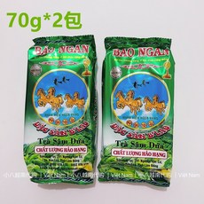 베트남판단잎차 판단 녹차 우유맛 어린잎, 2개, 1개입, 70g