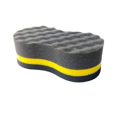 SINYI 雙面清潔波紋海綿 8字設計 多功能用途, 1個