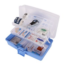 일진약품 스마트 구급함 2호 중형 14종 세트 구급상자, 1개