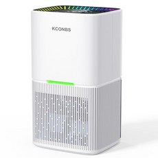 제습기 1.7L(60온스) 물탱크 가정용 500제곱피트 자동 꺼짐 기능이 있는 지하 욕실 침실용 7가지 색상 LED 조명 절전 모드가 조용한 제습기(화이트) 129295, 제습기, 1.7L(60온스) 물탱크, 가정용 500제곱