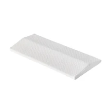 다리 베개 경추 거북목 허리 배게 임신 한 여성을 위한 요추 메모리 폼 삼각형 정형 외과 지원 쿠션 느린 리바운드, [01] 60x24x4cm, White, 1개