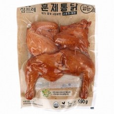 참프레 훈제통닭, 3개, 550g