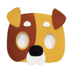 강아지가면 펠트 3500