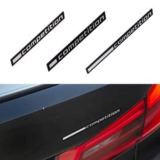 BMW 호환 컴퍼티션 competition 소 중 대 레터링 엠블럼, 소자, .