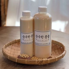 경주더두부 진한 수제 콩물, 3개, 500ml