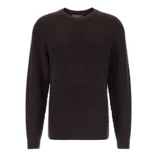 보기 밀라노 와플 니트 크루 넥 스웨터