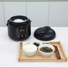 키친아트 압력밥솥 전기밥솥 3-4인용, 블랙, KRC-P453