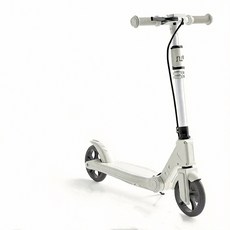 摺疊滑板車 雙重剎車系統 多檔位調節, 白色, 1個