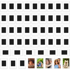 10-40개 빈 사진 프레임 삽입형 냉장고 자석 미니 자석 냉장고 사진 액자 다양한 크기, 01 20pcs, 07 7.7x5.2cm 3x2in