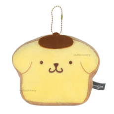 폼폼푸린 베이커리 인형키링 산리오 식빵 가방고리, 1개, 옐로우, 13cm