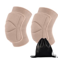 벤데타 쿠션 무릎보호대 2개 한세트 + 보관 파우치, 스킨, 1개