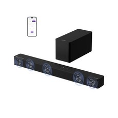 ULTIMEA 5.1ch 사운드바 서브우퍼 첨부 Dolby AtmoseARC 대응 300 W출력 Bluetooth5.4, B09F39Y519