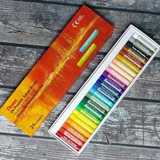 펜텔 선명하고 바래지않는 라지스틱 오일 파스텔 24색 eve3+1NZU