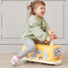 푸시카 유아 실내 붕붕카 무소음 롤링카 승용완구 레몬, 본상품