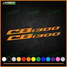 오토바이 데칼 페어링 윈드 실드 장식 헬멧 탱크 엔진 스티커, 6. CB1300-006, D. 2pcs x 16cm