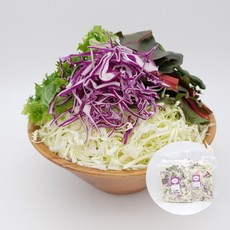 낮12시전 당일발송 의령농산 건강채소 양배추 믹스샐러드 대용량 1kg, 1개