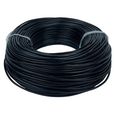 5 미터 Sq 0.3 0.5 0.75 1 1.5mm RV 미세 와이어 PVC 절연 베어 구리 케이블 220V 스피커 전원 Led 전기 전선, 검은색, 정사각형 0.5mm, 5m, 17.Black - 5m - Square 0.5mm