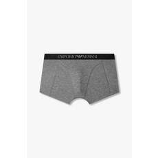 엠포리오 아르마니 EMPORIO ARMANI UNDERWEAR 남성 풀 로고 밴딩 드로즈_그레이 0814312044 2409165131 352036
