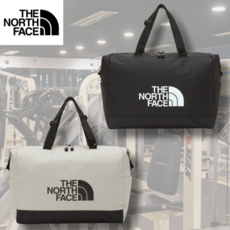 [국내정품 100%] 노스페이스 더플백 팀백 빅로고 가방 헬스가방 여행 배낭가방, 블랙, 1개