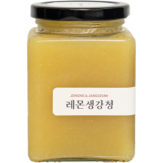 종로앤장금이 수제 레몬생강청 500g, 1개, 1개입