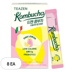 티젠 콤부차 시칠리아 핑크레몬, 5g, 10개입, 8개