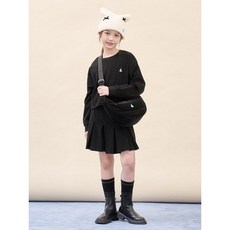 매장정품 빈폴 키즈 BEANPOLE KIDS 벨벳틴 호보백 - 블랙 243743