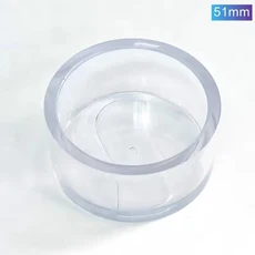 51/53/58mm 파우더 보울 투명 아크릴 관찰 바구니 커피 탬핑 디스트리뷰터 컵 액세서리, 01 China Mainland, 03 51mm