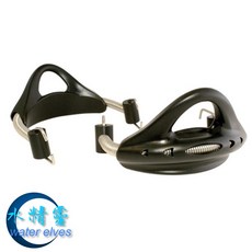 SAEKODIVE 水精靈 1875, 白色 (彈簧蛙鞋帶２條),S