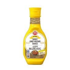 겨자 샐러드 오뚜기 스모키 허니 머스타드 소스 260g, 1